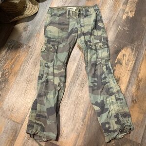 Camo cargo pants